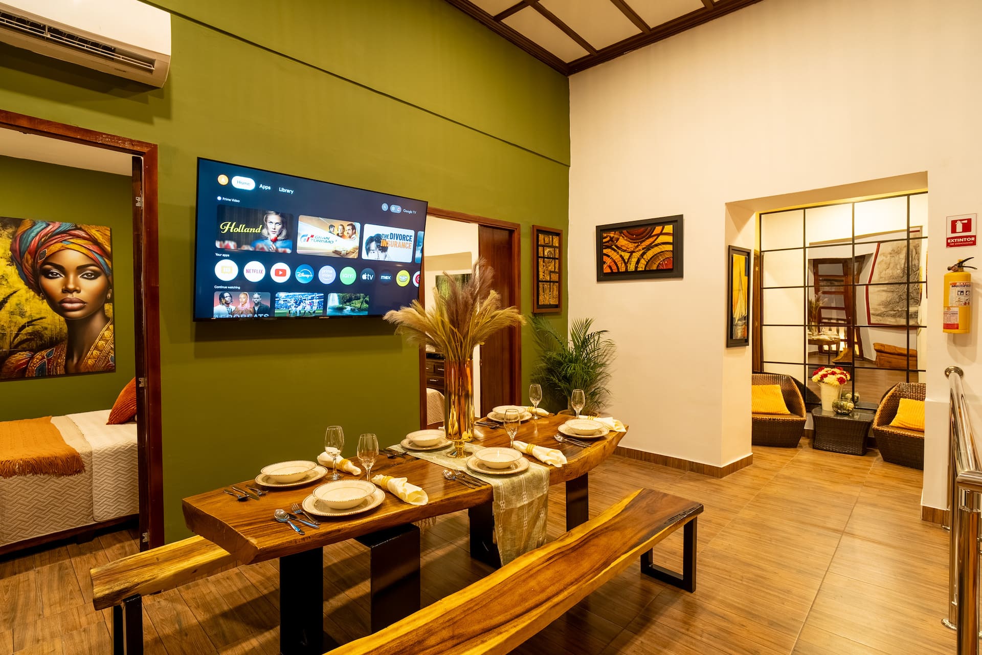 7BR Walled City Villa w/ Rooftop Spa & City Views Full Photo 44