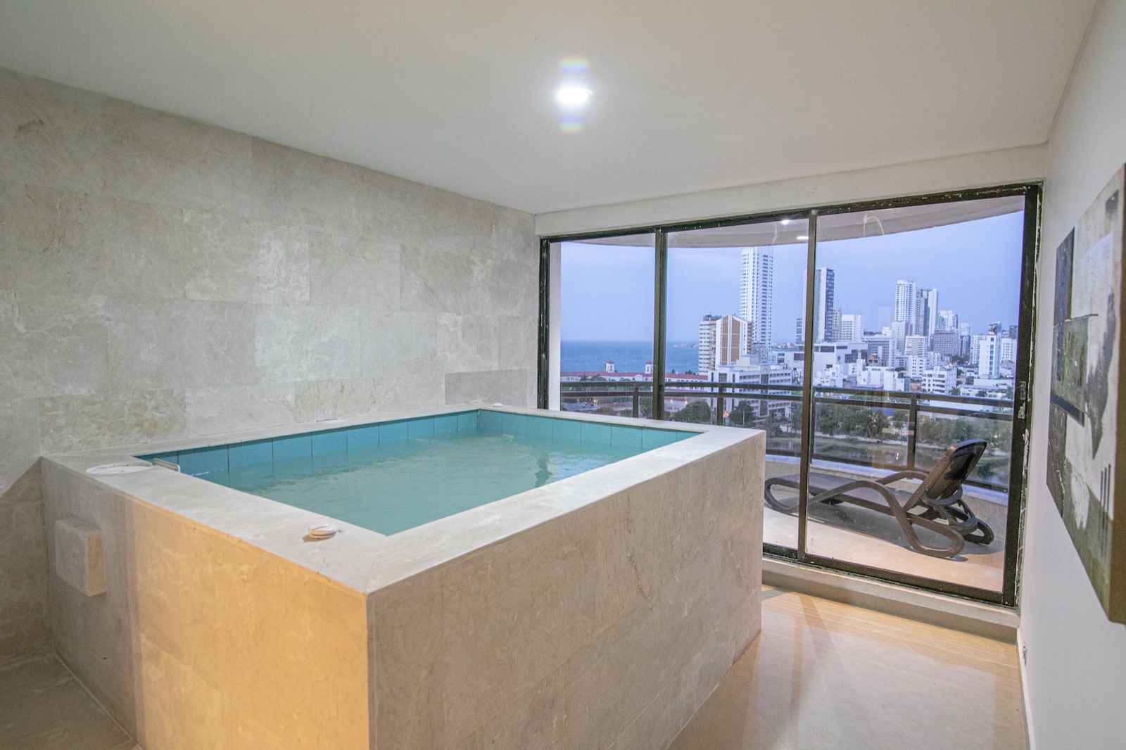 Luxury Cartagena penthouse terrace
